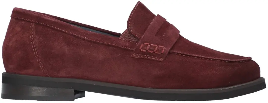WALDLAUFER 508501 103 020 wijdte H Bordo suede instappers
