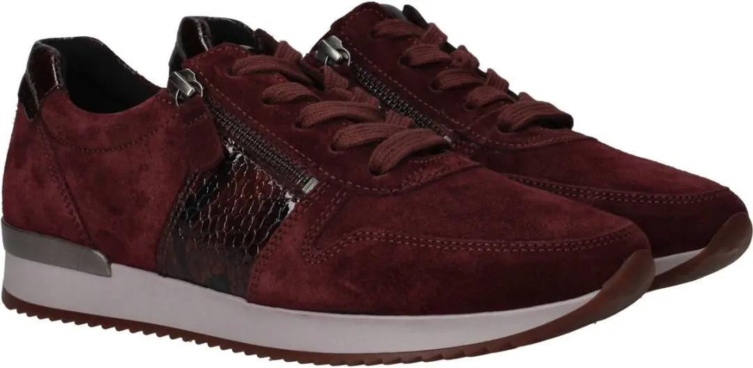 Gabor 6019 Dames Sneakers - Bordeaux - 41 - afbeelding 4 van 6
