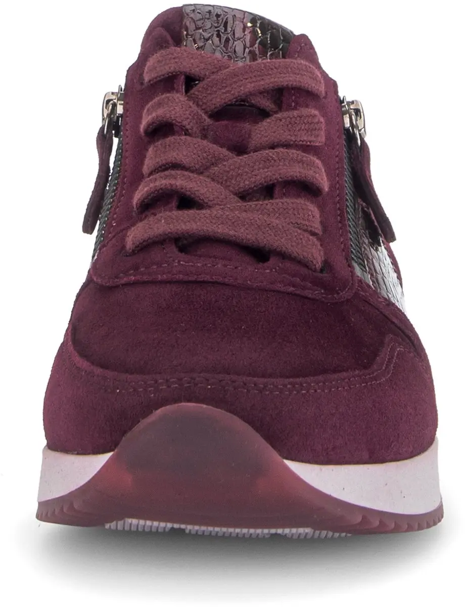 Gabor 6019 Dames Sneakers - Bordeaux - 41 - afbeelding 3 van 6