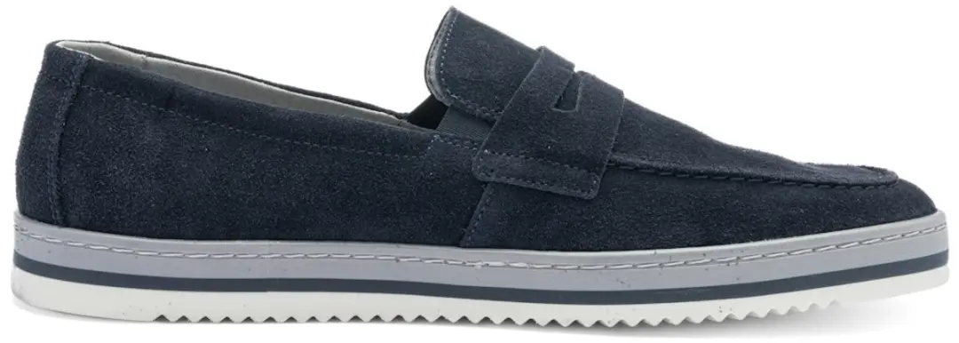 Ara art NIKO 11-20902 Hereninstapper - Blauw Suede - Maat 44