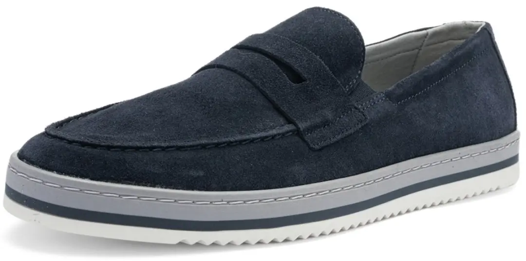 Ara art NIKO 11-20902 22 blauw suede hereninstapper maat 44