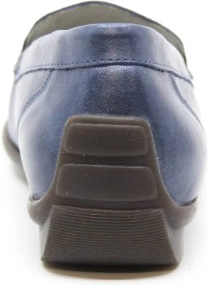 waldlaufer - 431000-H-Harriet - Instappers - Kleur: Blauw - Maat: 41 - afbeelding 3 van 6