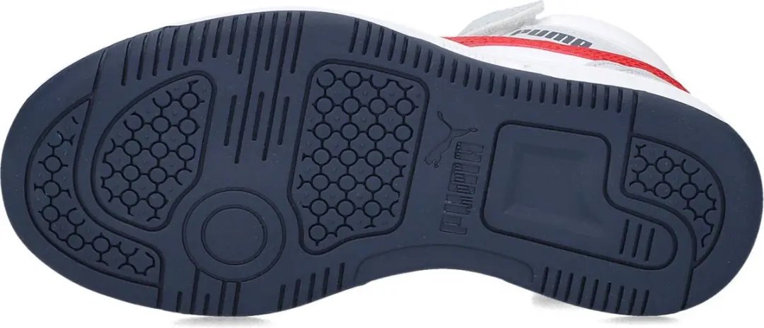 PUMA Puma Rebound V6 Mid AC+ PS FALSE Sneakers - Silver Mist-Club Navy-For All Time Red - afbeelding 6 van 6
