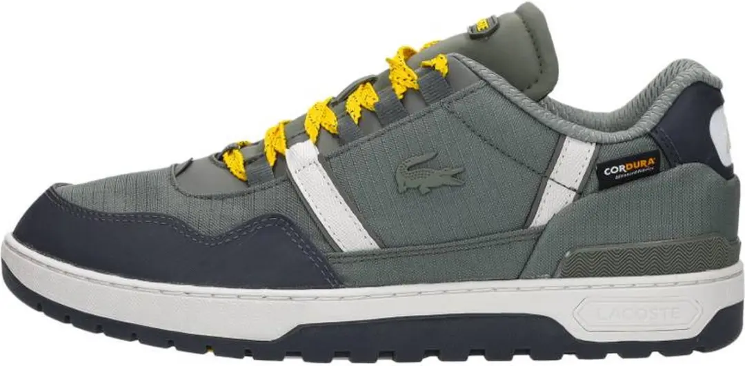 Lacoste T-Clip Wntr 223 1 Sma Heren Sneakers - Groen/Grijs - Maat 44 - afbeelding 2 van 6