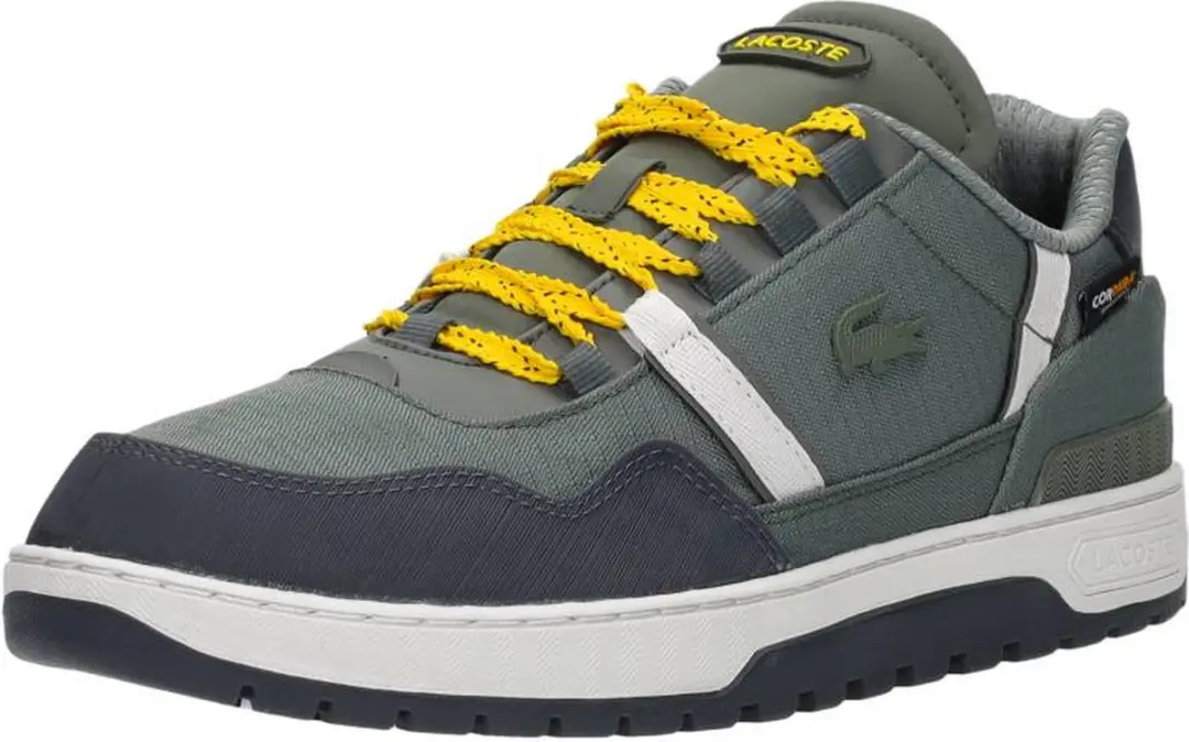 Lacoste T-Clip Wntr 223 1 Sma Heren Sneakers - Groen/Grijs - Maat 44 - afbeelding 5 van 6