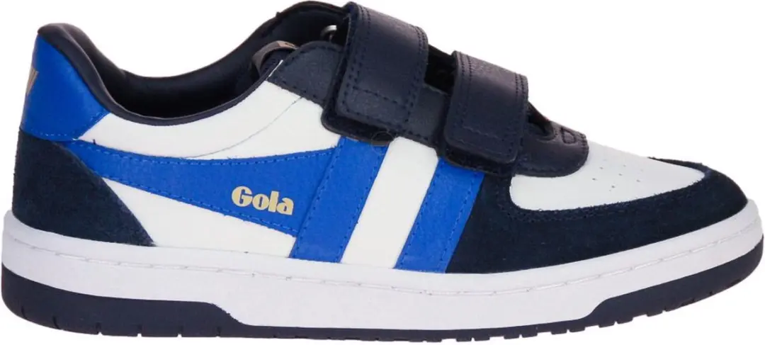 Gola Hawk Strap Sneaker - Wit-Blauw - afbeelding 3 van 6