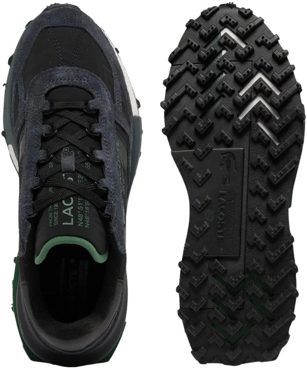 Lacoste Elite Active Sneakers Heren - 46 - Zwart/Wit/Groen - afbeelding 5 van 6