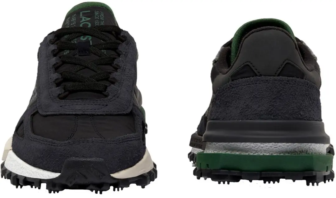 Lacoste Elite Active Sneakers Heren - 46 - Zwart/Wit/Groen - afbeelding 2 van 6