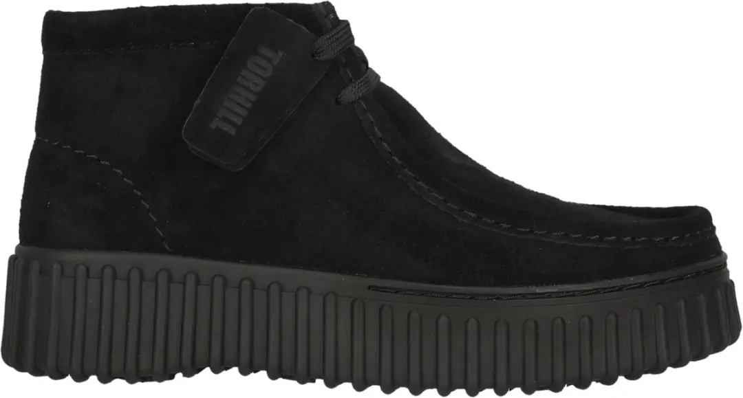 CLARKS Schnürschuhe Torhill Moss Black