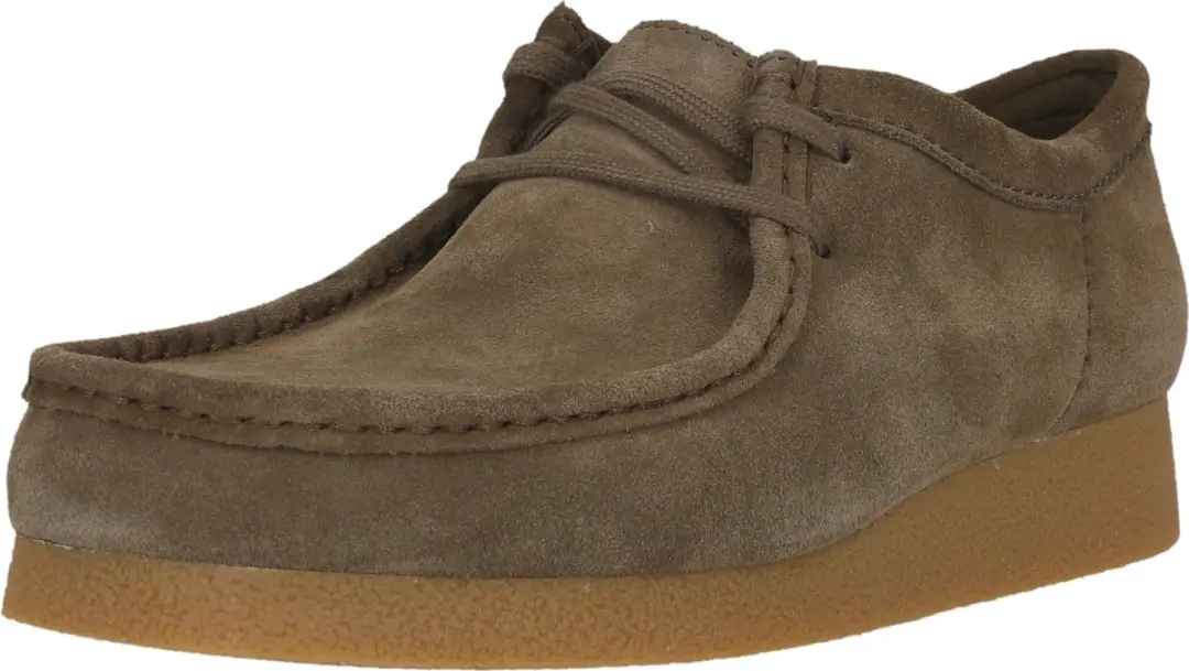 Clarks Wallabee EVO Suède Loafers - Khaki Bruin - afbeelding 6 van 6