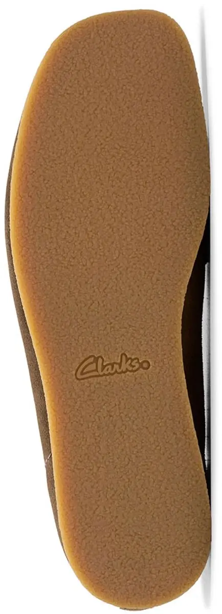 Clarks Wallabee EVO Suède Loafers - Khaki Bruin - afbeelding 4 van 6