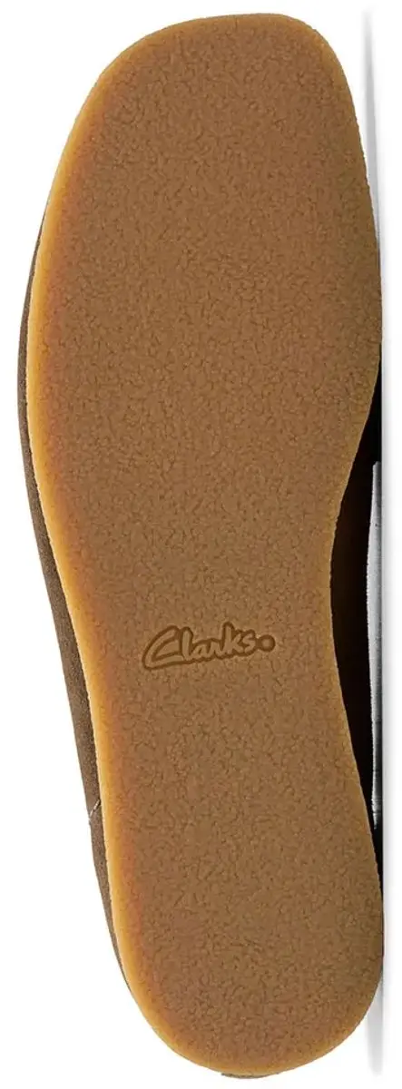 Clarks Wallabee EVO Suède Loafers - Khaki Bruin - afbeelding 5 van 6