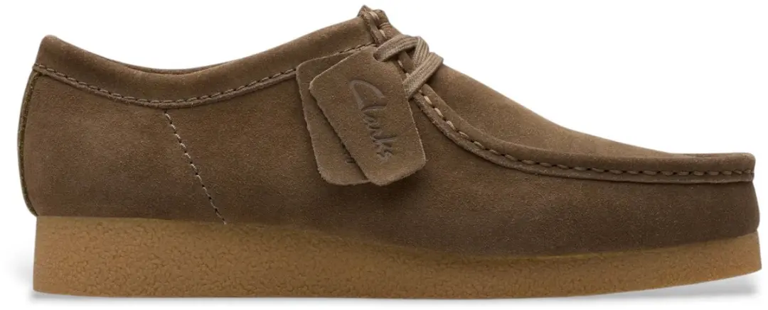 Clarks Khaki bruin suède Wallabee EVO loafers