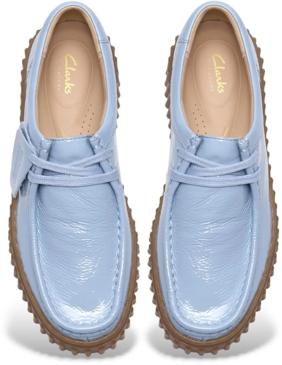 Clarks Dames Veterschoenen Torhill Bee 26186669 - Lichtblauw - Maat 37