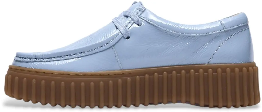 Clarks Dames Veterschoenen Torhill Bee 26186669 - Lichtblauw - Maat 37