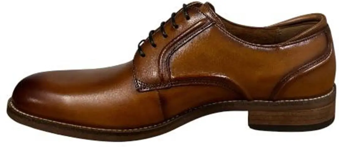 Clarks CraftRemi Lace Leer Veter - Bruin - Maat 45 - afbeelding 3 van 6