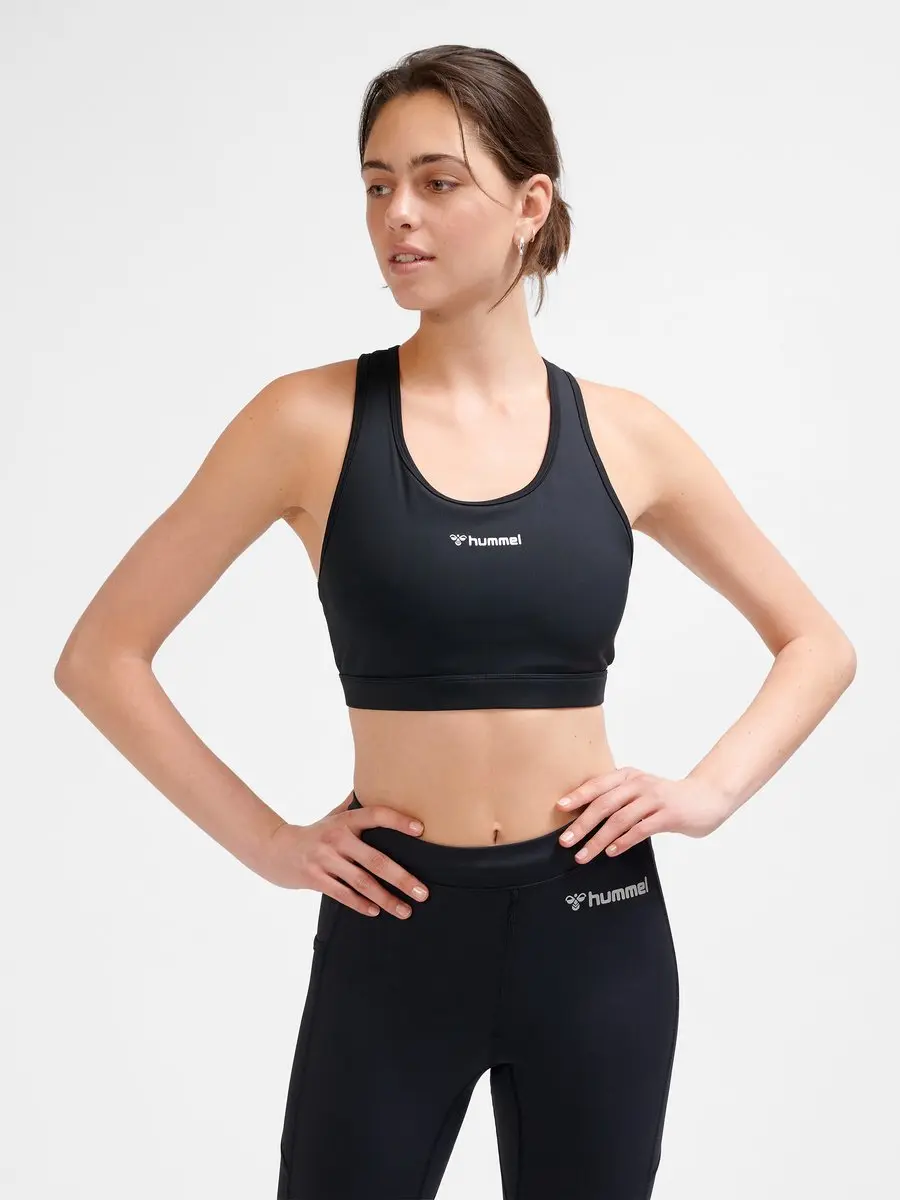 Hummel Performance Sports Bra - M - Zwart - afbeelding 4 van 6