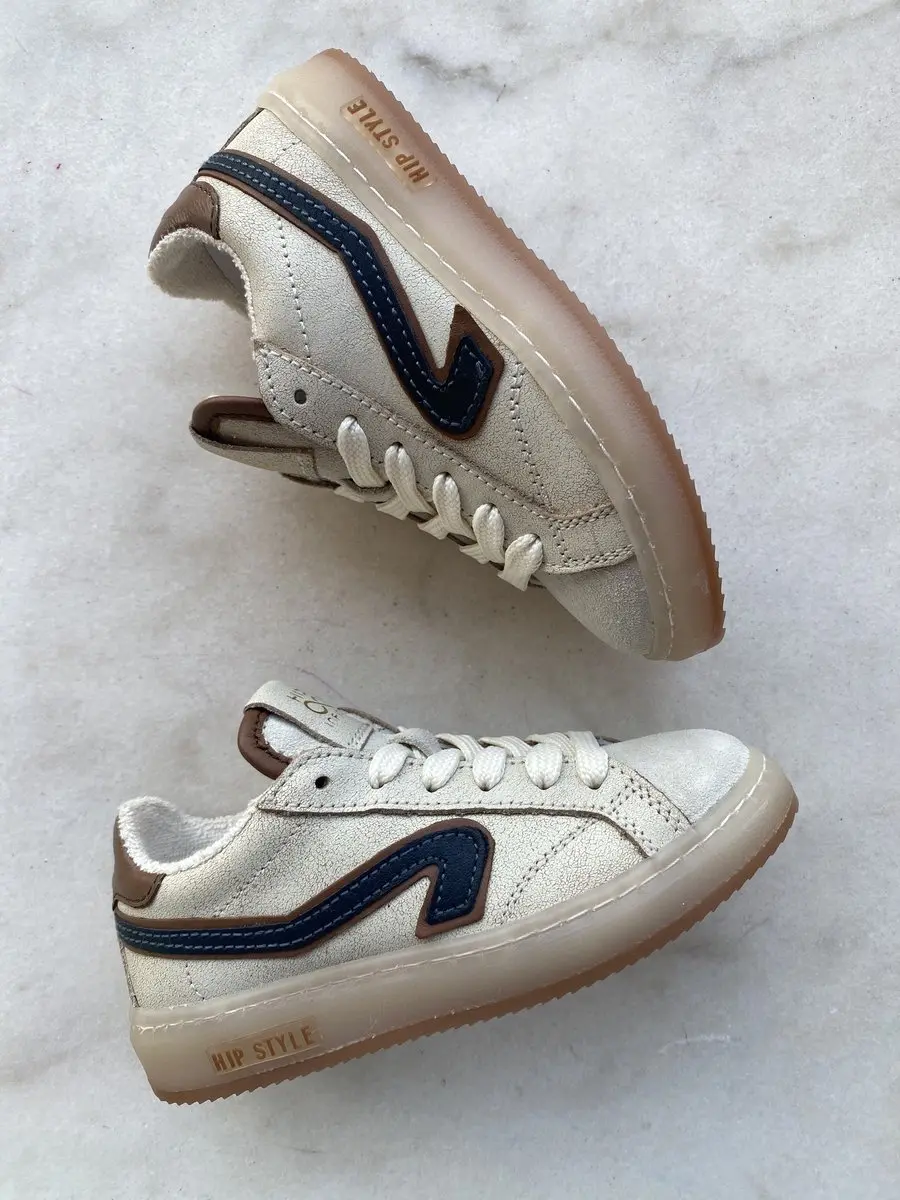 Hip jongenssneaker beige maat 35