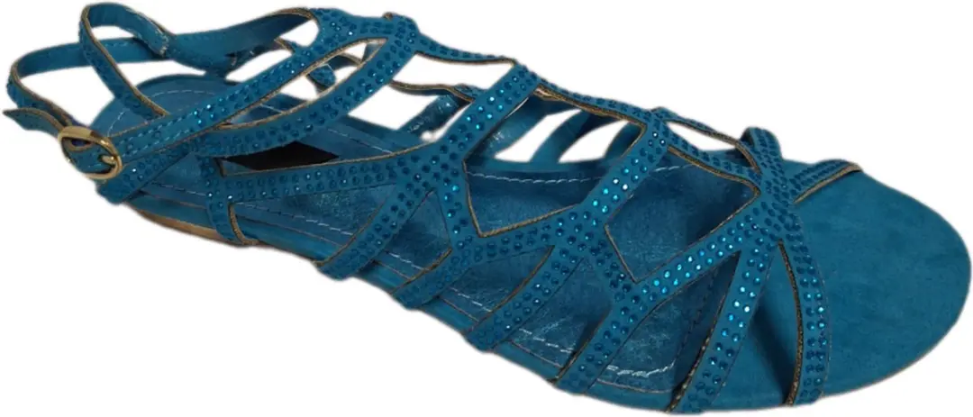 BLINK-SANDAL-801943-FAKE SUEDE-TURQOISE-40