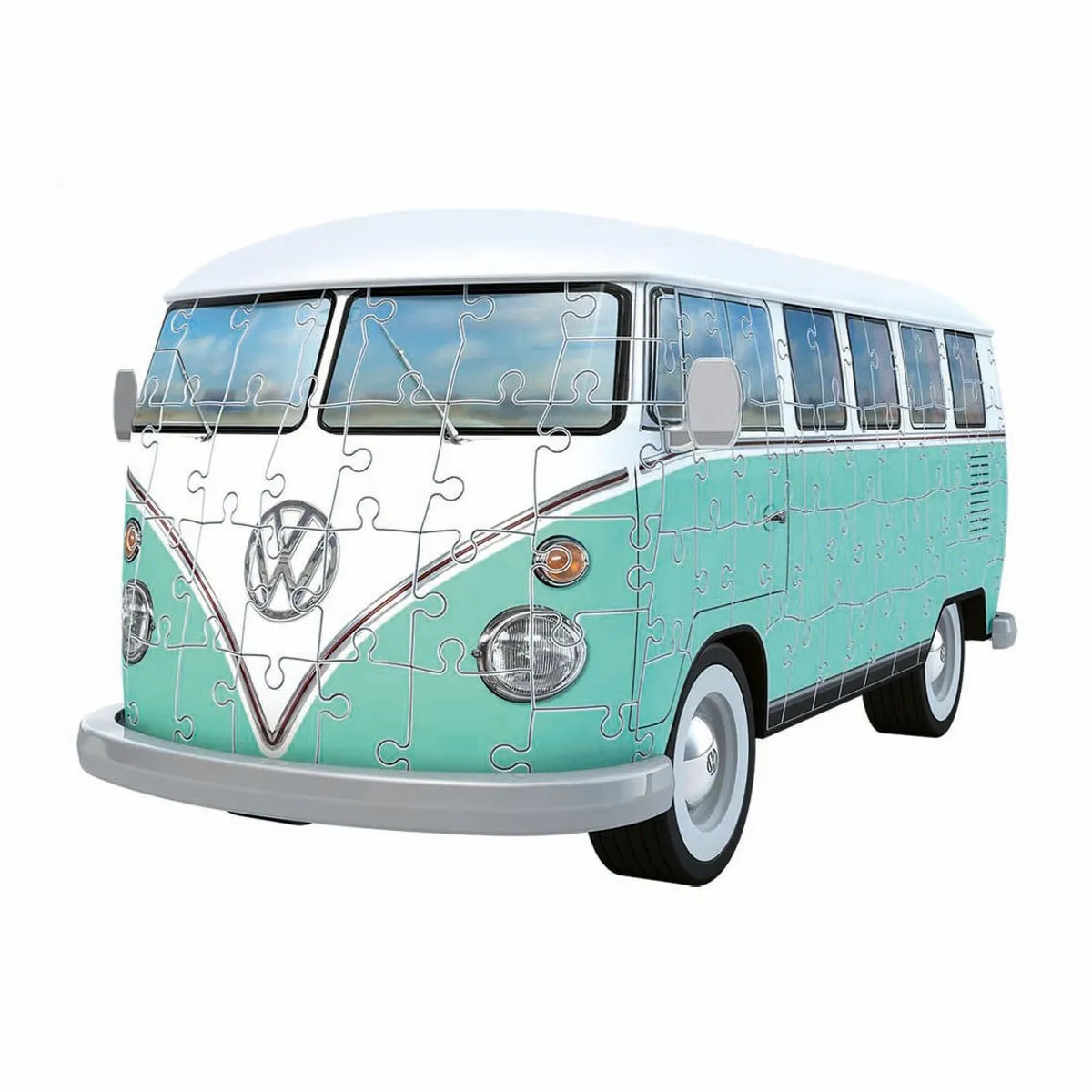 Ravensburger Iconics Volkswagen T1 3D Puzzel - 162 Stuks - Meerkleurig