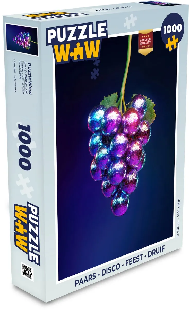 PuzzleWow Legpuzzel 1000 Stuks