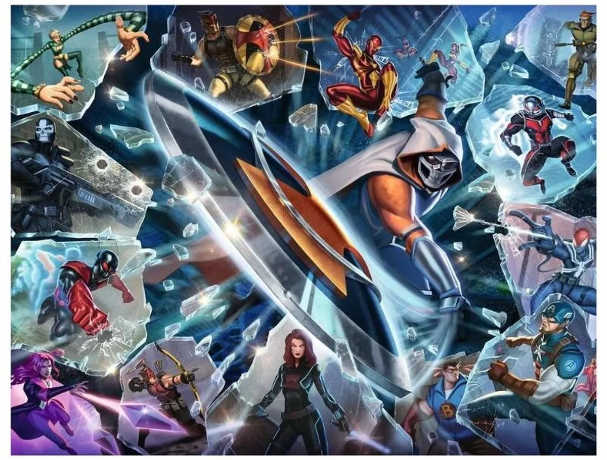 Ravensburger Marvel Villainous Taskmaster Legpuzzel 1000 Stuks - Multicolor - afbeelding 6 van 6
