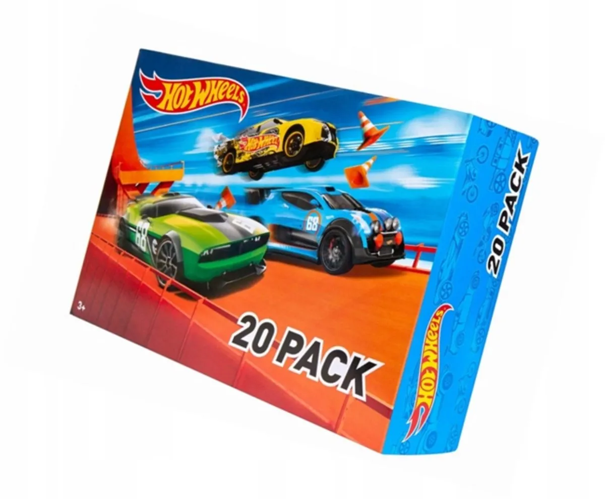 Hot Wheels 20 Autoset 1:64 - Multi-kleur