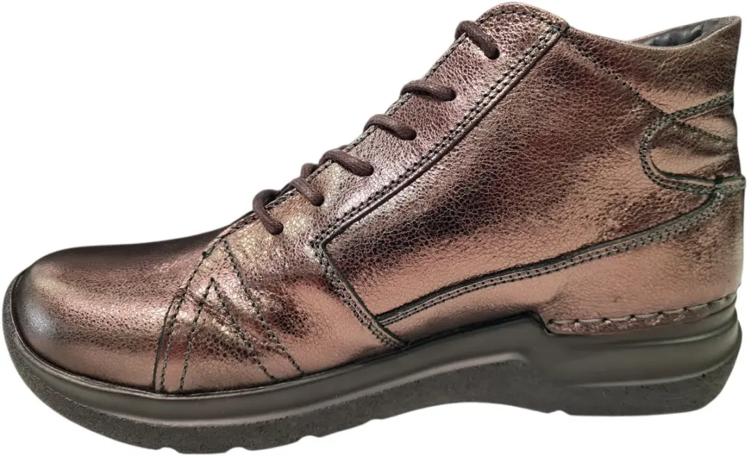 Wolky Why Elite Dames Veterschoen - Brons Metallic