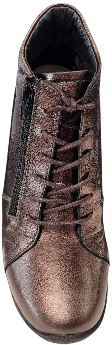 Wolky Why Elite Dames Veterschoen - Brons Metallic