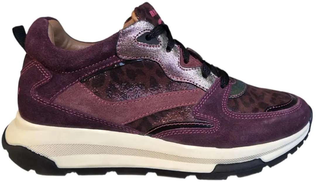 Braqeez 426600-448 Meisjes Sneakers - Maat 34 - Rood