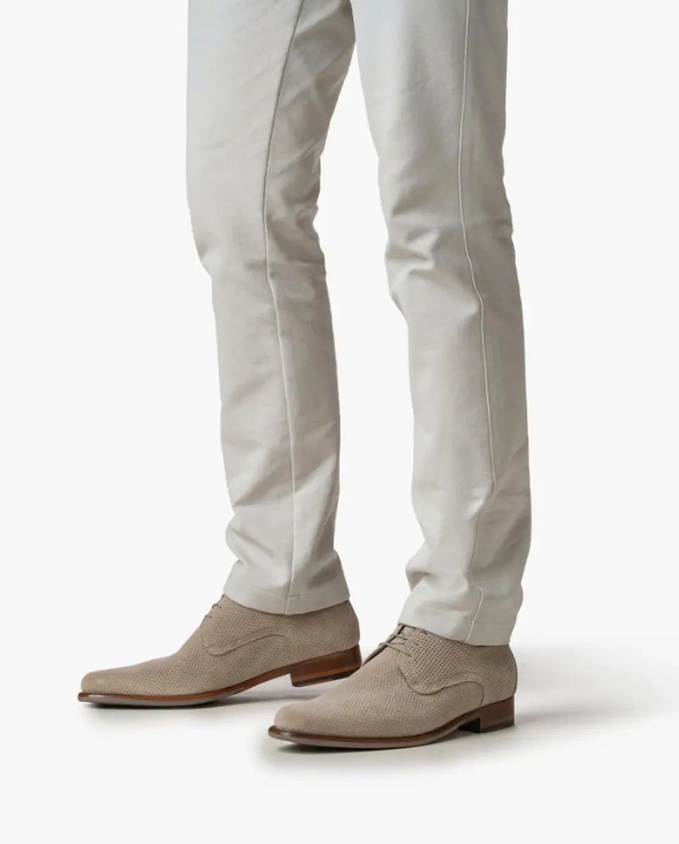 Floris van Bommel Geklede Schoen De Draver 03.30 SFM-30316-22-05 LightBrown Taup