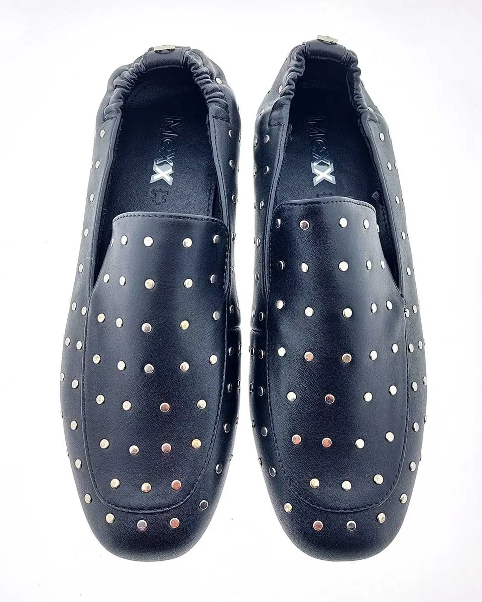 Mexx Rozy Lemon Loafer - Zwart - afbeelding 2 van 6