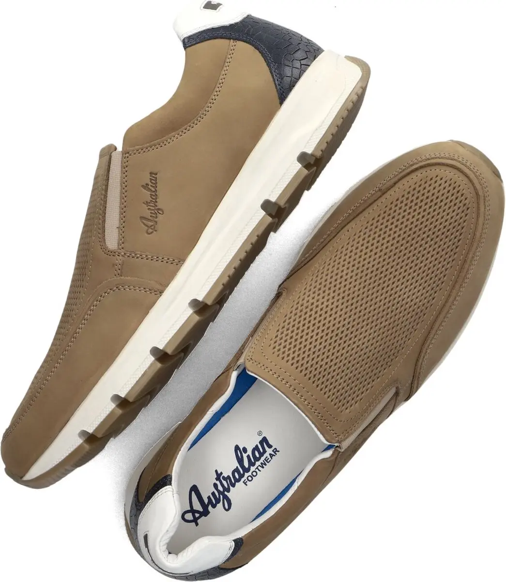 Australian Eagle Nubuck Heren Instappers & Mocassins - Maat 44 - afbeelding 6 van 6