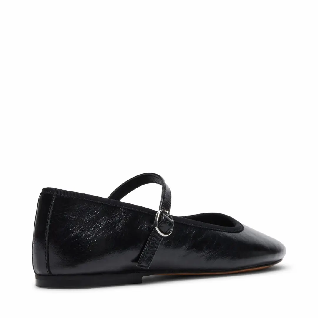 Steve Madden Vinetta Ballerina's - Zwart Leder 37 - afbeelding 5 van 6