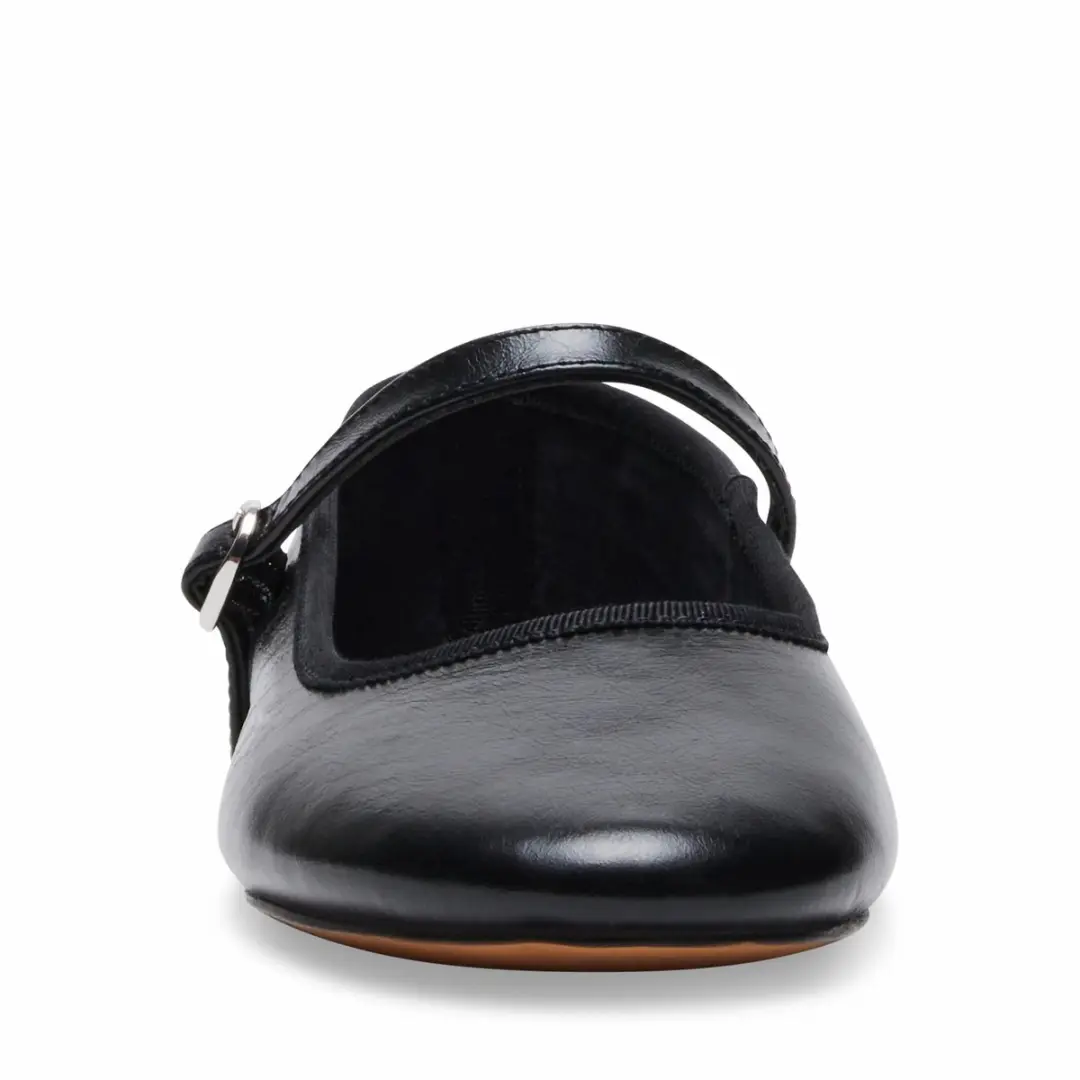 Steve Madden Vinetta Ballerina's - Zwart Leder 37 - afbeelding 3 van 6