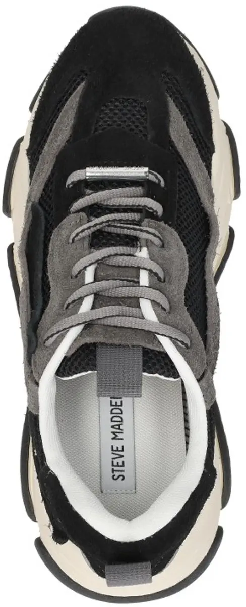 Steve Madden Possession Sneakers - Zwart - Maat 36 - afbeelding 5 van 6