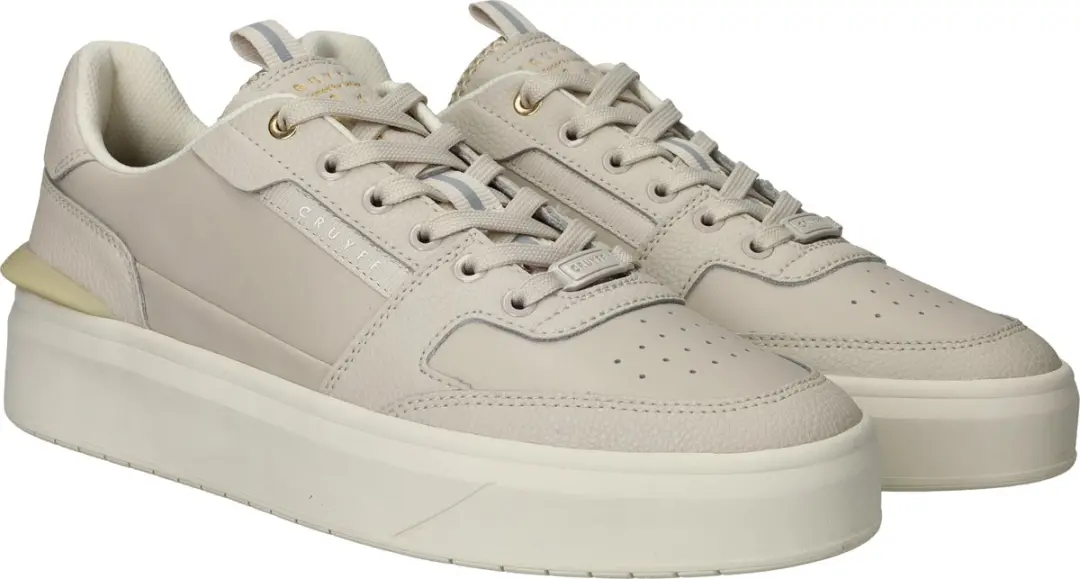 Cruyff - Heren Sneakers Endorsed Tennis - Beige - Maat 45 - afbeelding 4 van 6