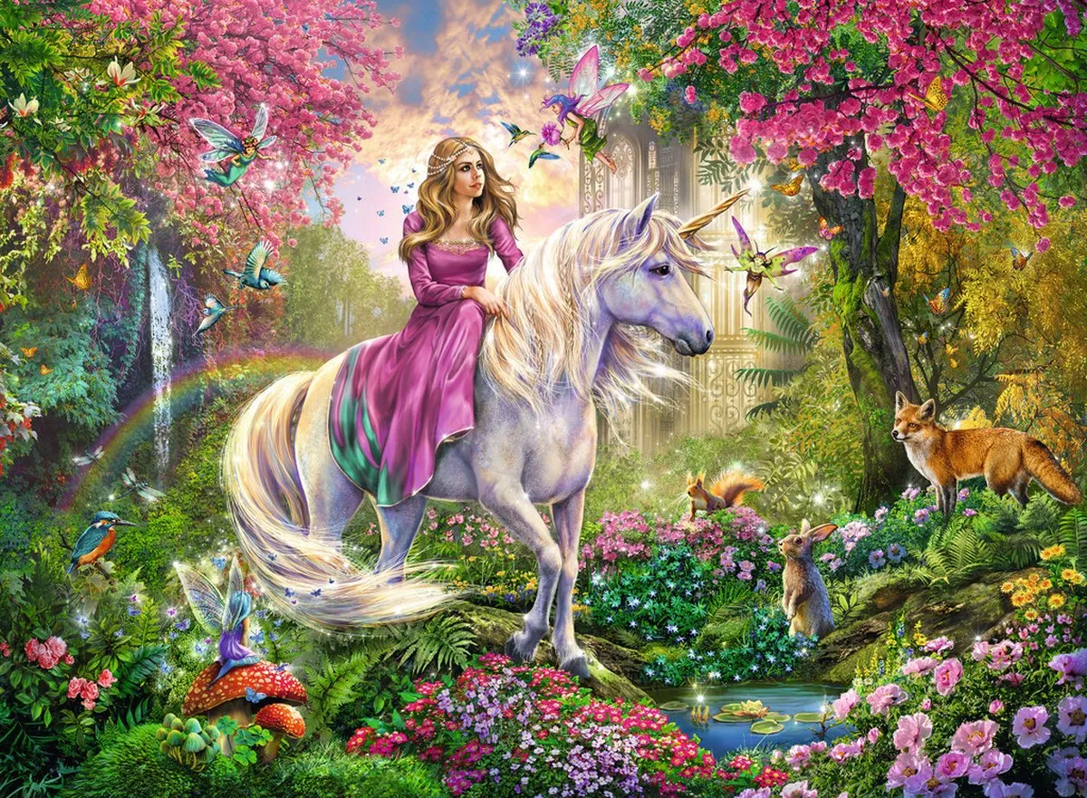 Ravensburger Magisch Ritje Legpuzzel 100 Stuks - 106417