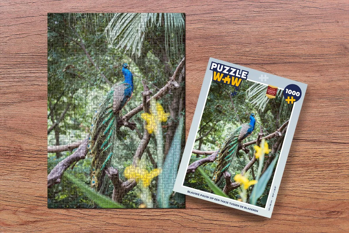 PuzzleWow Bos Legpuzzel 1000 Stuks