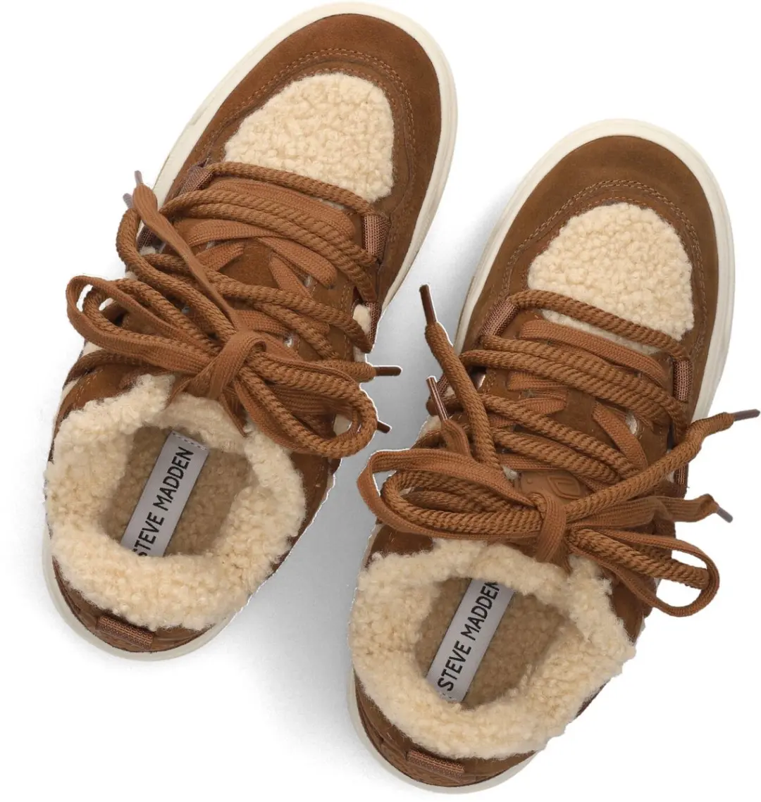Steve Madden Boomer-f Sneakers - Bruin - Maat 37 - afbeelding 5 van 6