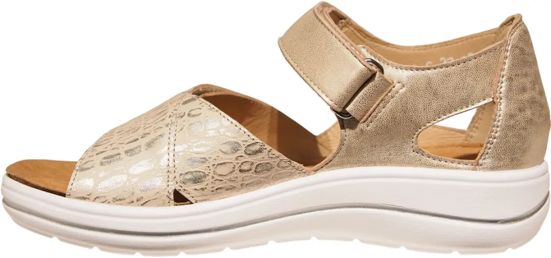 Hartjes Pop Sandale Plat - Goudkleur 37