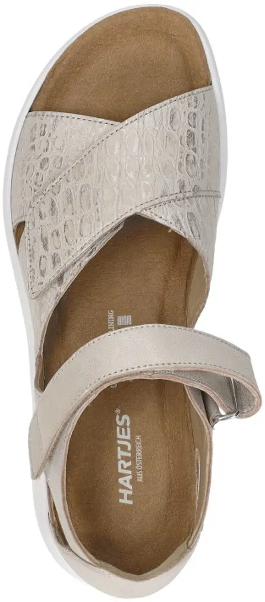 Hartjes Pop Sandale Plat - Goudkleur 37