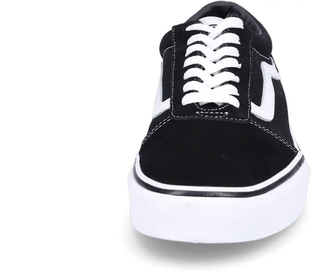 Vans MN Ward Sneakers - Suede Canvas - Zwart/Wit - 46