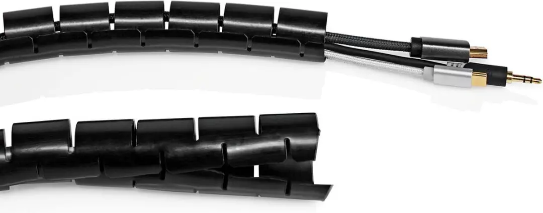 Nedis Spiraalvormige Kabelmanagement Sleeve 32mm - Zwart