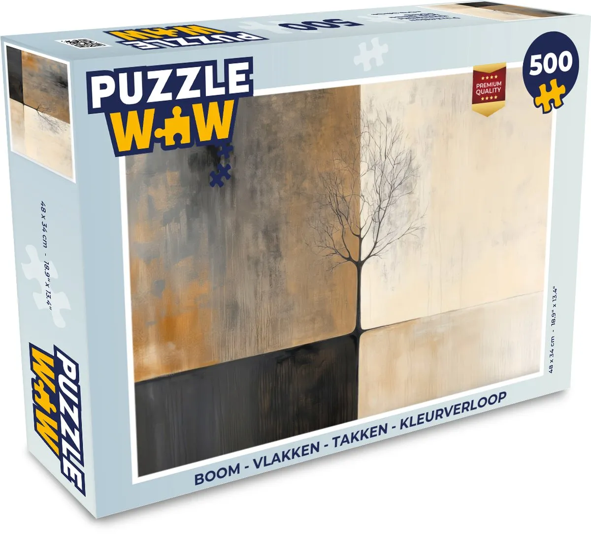 PuzzleWow Boom Puzzel 1000 Stuks - Kleurverloop