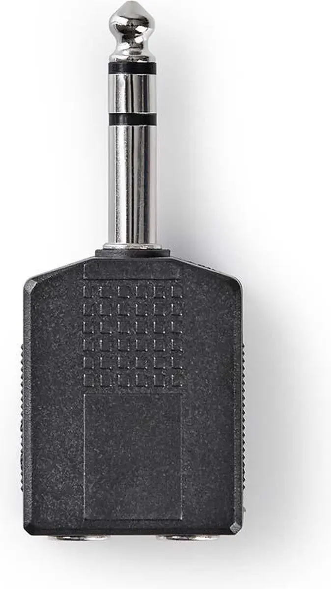 Nedis CAGP23940BK Stereo-Audioadapter 6,35mm - 10 Stuks - afbeelding 2 van 6