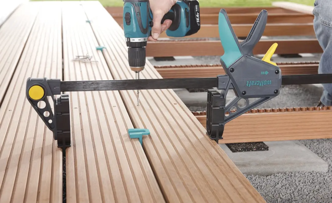 Wolfcraft Vlonderbevestiging Afstandshouders 10 Stuks - Groen - afbeelding 2 van 5