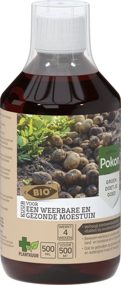 Pokon Bio Kuur Moestuin Concentraat 500ml - Nachtschade - afbeelding 2 van 4