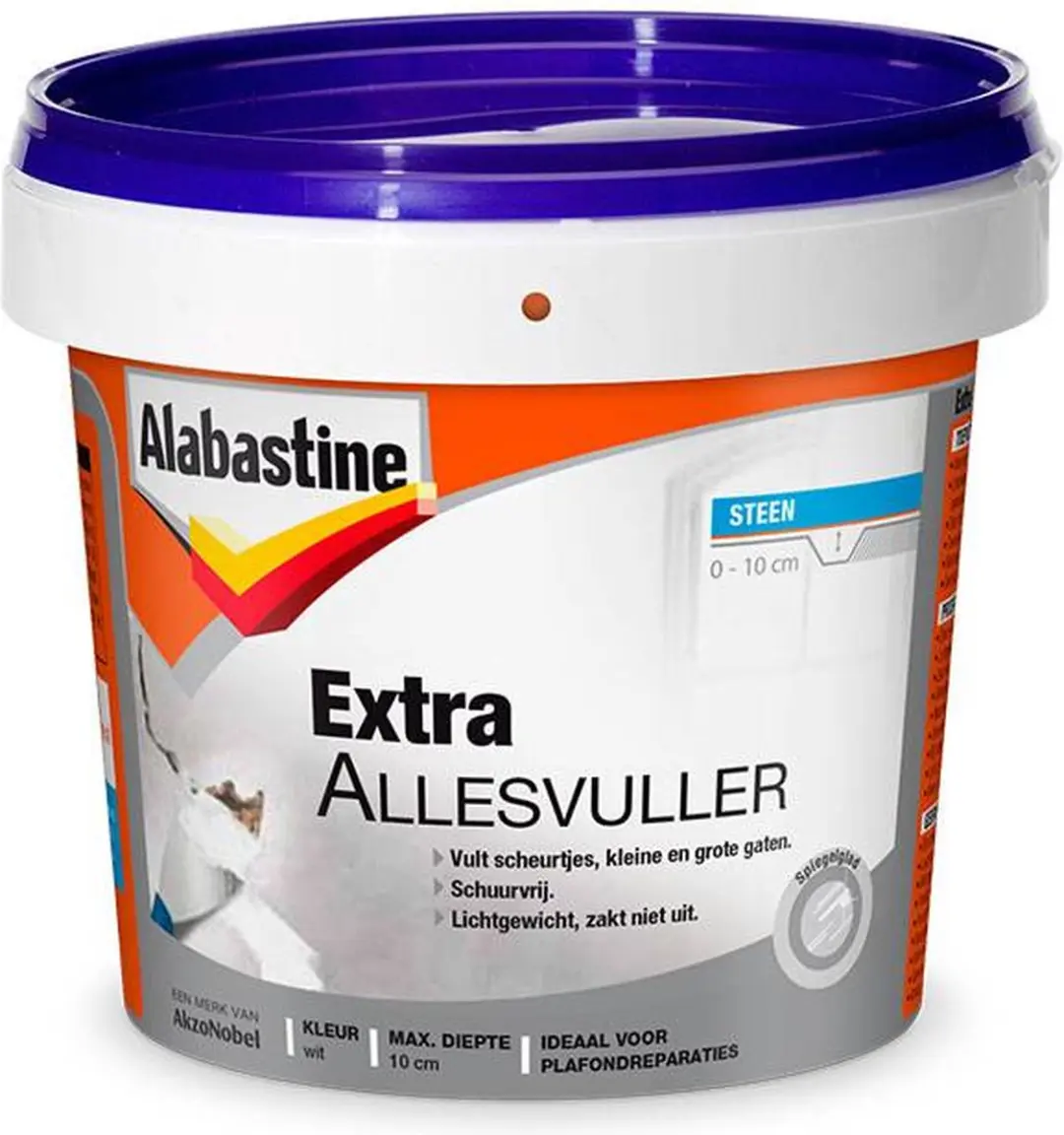 Alabastine Extra Allesvuller 200ml - Wit - afbeelding 3 van 5