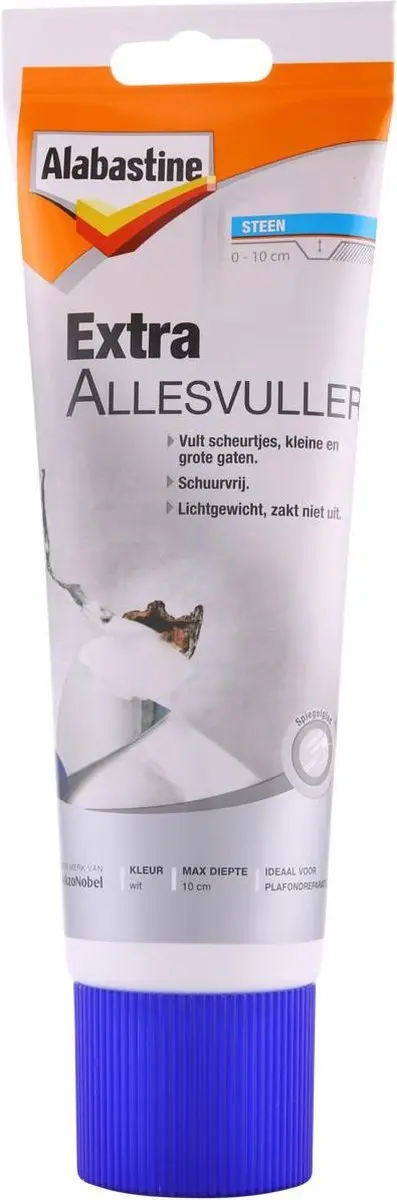 Alabastine Extra Allesvuller 200ml - Wit - afbeelding 4 van 5